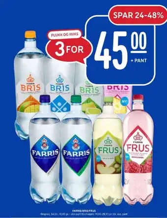 Rema 1000 Bris mineralvann tilbud