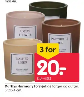 Rusta Ukjent duftlys tilbud