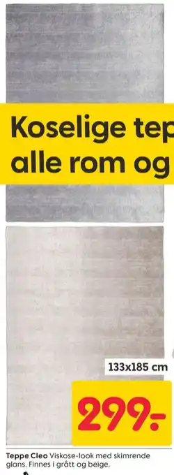 Rusta Ukjent teppe tilbud
