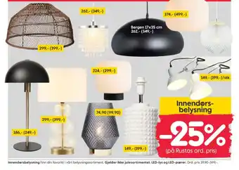 Rusta Ukjent bordlampe tilbud