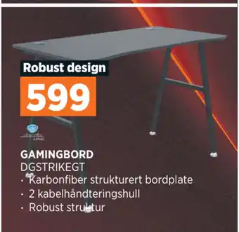 POWER Gamingbord tilbud