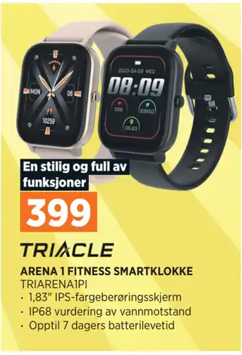 POWER Arena 1 fitness smartklokke tilbud