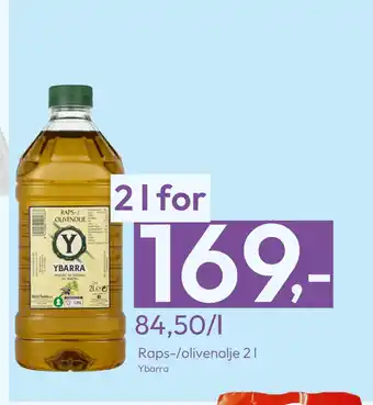 Gigaboks Raps-/olivenolje 2 l tilbud