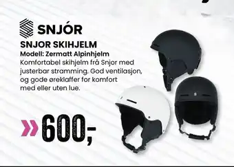 Sport Outlet Snjor skihjelm tilbud