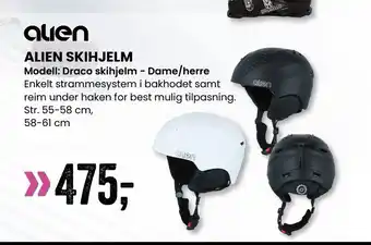 Sport Outlet Alien skihjelm tilbud