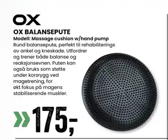 Sport Outlet Ox balansepute tilbud