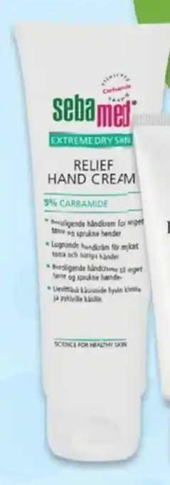 SEBAMED EXTRA DRY RELIEF HAND CREAM 75 ml
