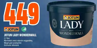Coop Obs JOTUN LADY WONDERWALL 2,7 liter tilbud