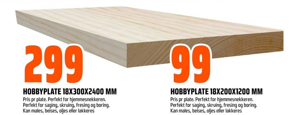 Billige Hobbyplater () Billige Hobbyplater