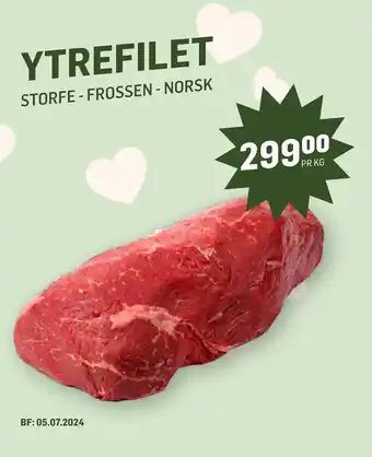 Holdbart Ytrefilet tilbud