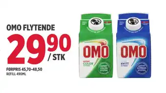 Jacobs Omo flytende tilbud