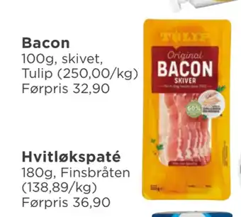 Meny Bacon tilbud