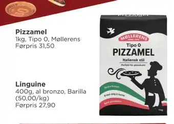 Meny Pizzamel tilbud
