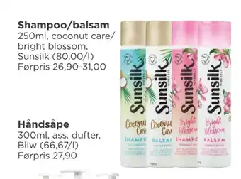 Meny Shampoo/balsam tilbud