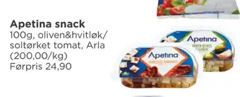 Meny Apetina snack tilbud