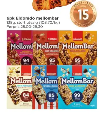 Meny 6pk eldorado mellombar tilbud