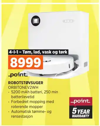 POWER Robotstøvsuger tilbud