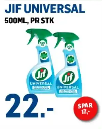 Price Lagerbutikk JIF UNIVERSAL tilbud