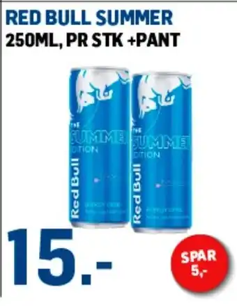 Price Lagerbutikk RED BULL SUMMER tilbud