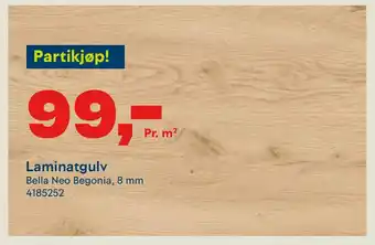 Maxbo Laminatgulv tilbud