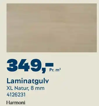 Maxbo Laminatgulv tilbud