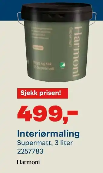 Maxbo Interiørmaling tilbud