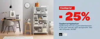 Maxbo Oppbevaringsbokser tilbud