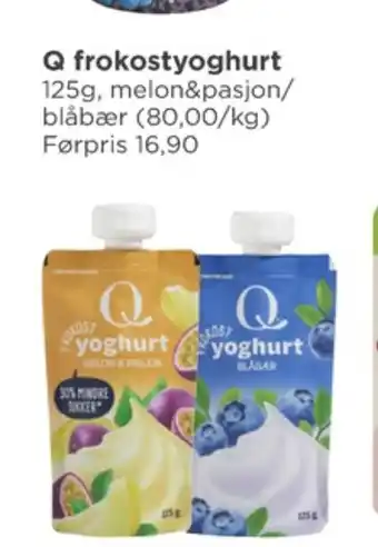 Meny Q yoghurt tilbud