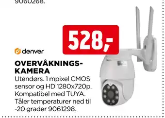 jem & fix Overvåkningskamera tilbud