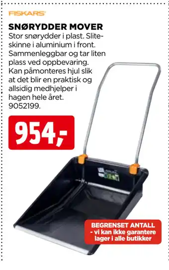 jem & fix Snørydder mover tilbud