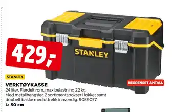 jem & fix Verktøykasse tilbud