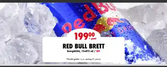 MaxiMat Svinesund RED BULL BRETT tilbud