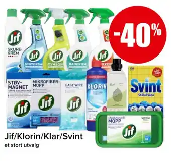Spar Jif/Klorin/Klar/Svint tilbud