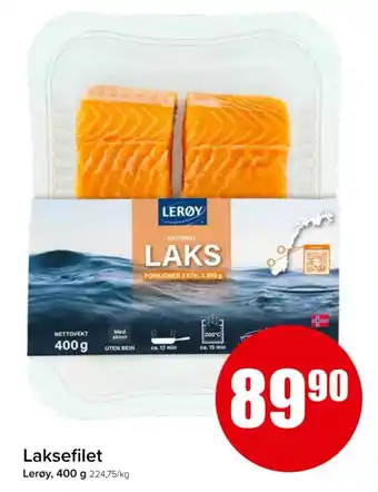 Spar Laksefilet tilbud