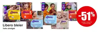 Spar Libero bleier tilbud