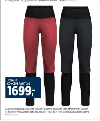Sport 1 Johaug concept pan t 2.0 tilbud