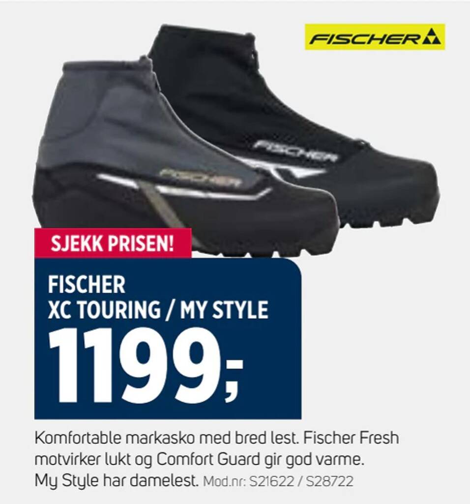 Fischer xc touring my style online boots