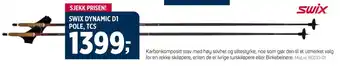 Sport 1 Swix dynamic d1 pole, tcs tilbud