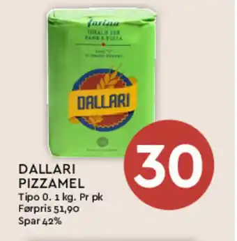 Coop Mega DALLARI PIZZAMEL tilbud