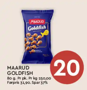 Coop Mega MAARUD GOLDFISH tilbud