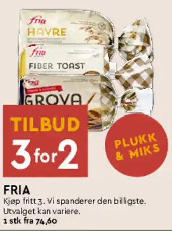 Coop Mega FRIA tilbud