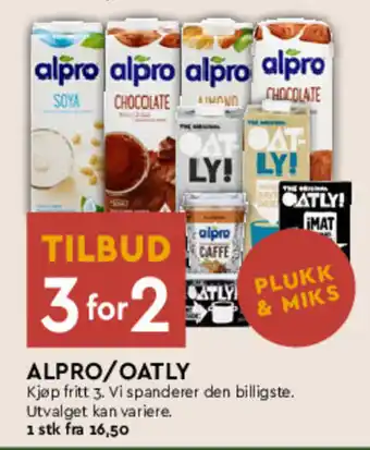 Coop Mega ALPRO/OATLY tilbud
