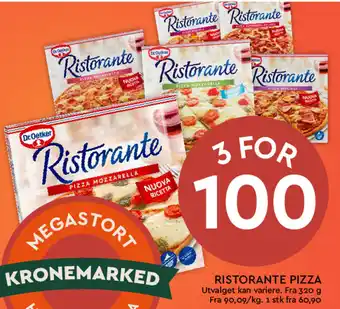 Coop Mega RISTORANTE PIZZA tilbud