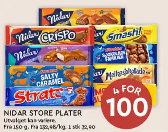 Coop Mega NIDAR STORE PLATER tilbud