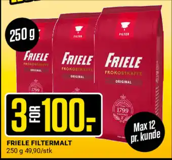 Europris FRIELE FILTERMALT tilbud