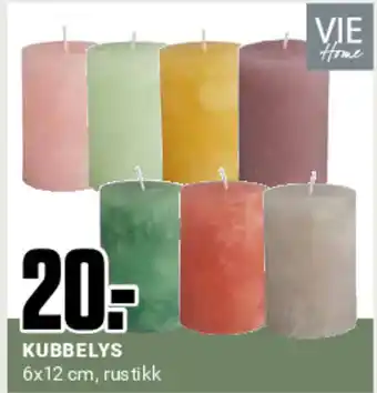 Europris KUBBELYS tilbud