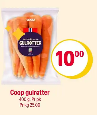 Coop Extra Coop gulrøtter tilbud