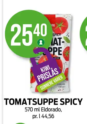 Kiwi Tomatsuppe spicy tilbud