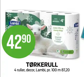 Kiwi Tørkerull tilbud