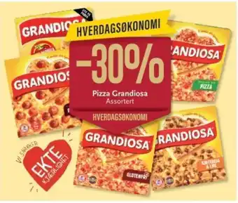 Pizza Grandiosa Assortert